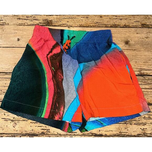 Lenny Niemeyer Men’s S Watercolor Drawstring Shorts NWOT - Picture 1 of 5